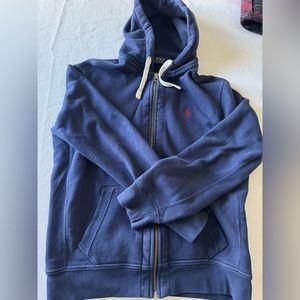 Polo zip up hoodie